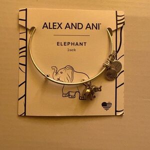 Alex and Ani Elephant Charm Bangle